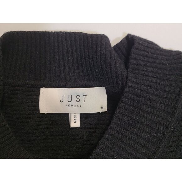 Just Female size M Sweater Dress, Dolman Style sleeves Mini Long Sleeve Skirt - Picture 5 of 7